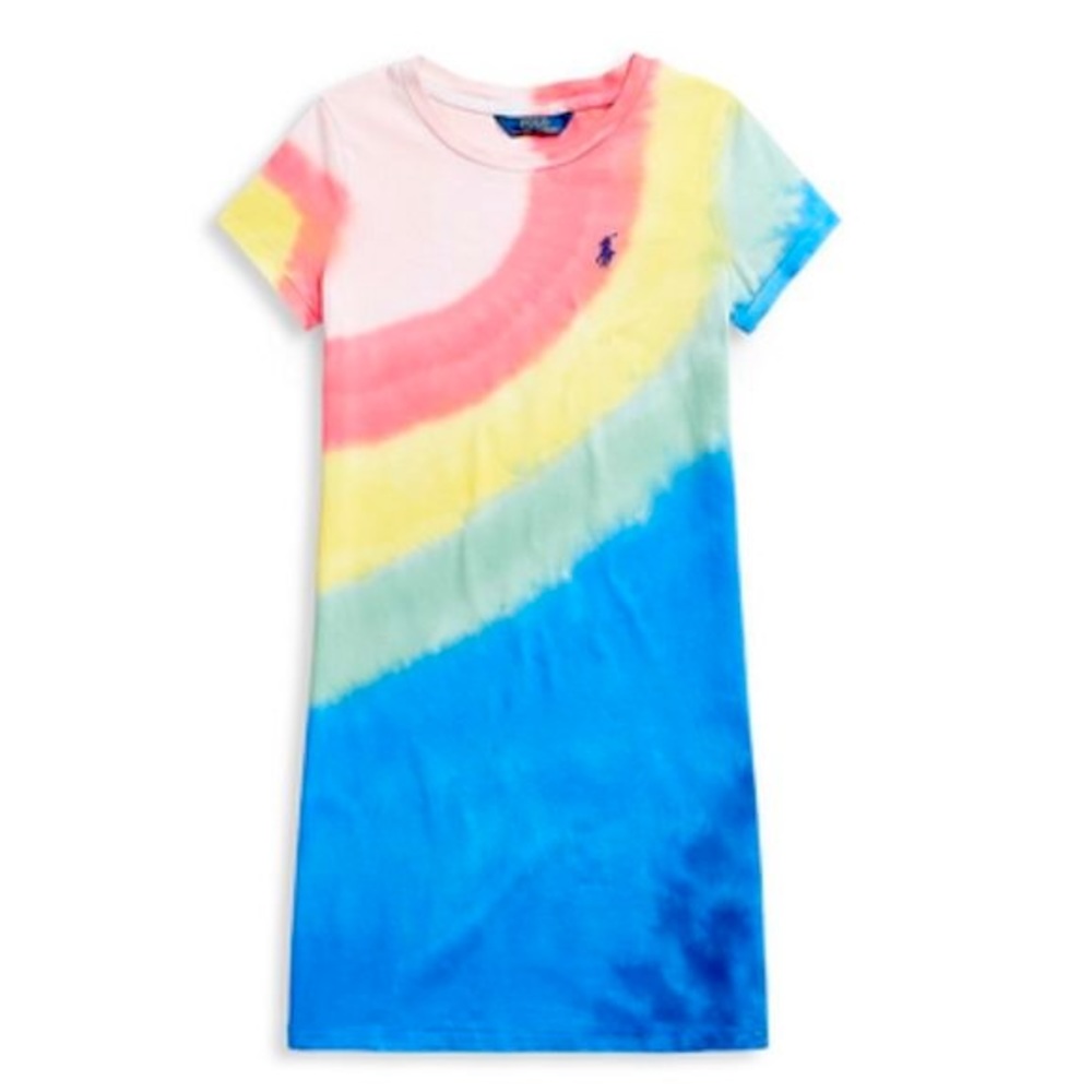 Polo Ralph Lauren Jersey T-Shirt Dress ~ Tie-Dye ~ NEW!